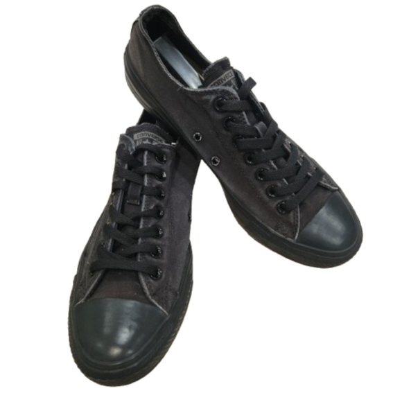 Converse All Stars, Black Sneakers, Mens 9, Womens 11 - Picture 2 of 8